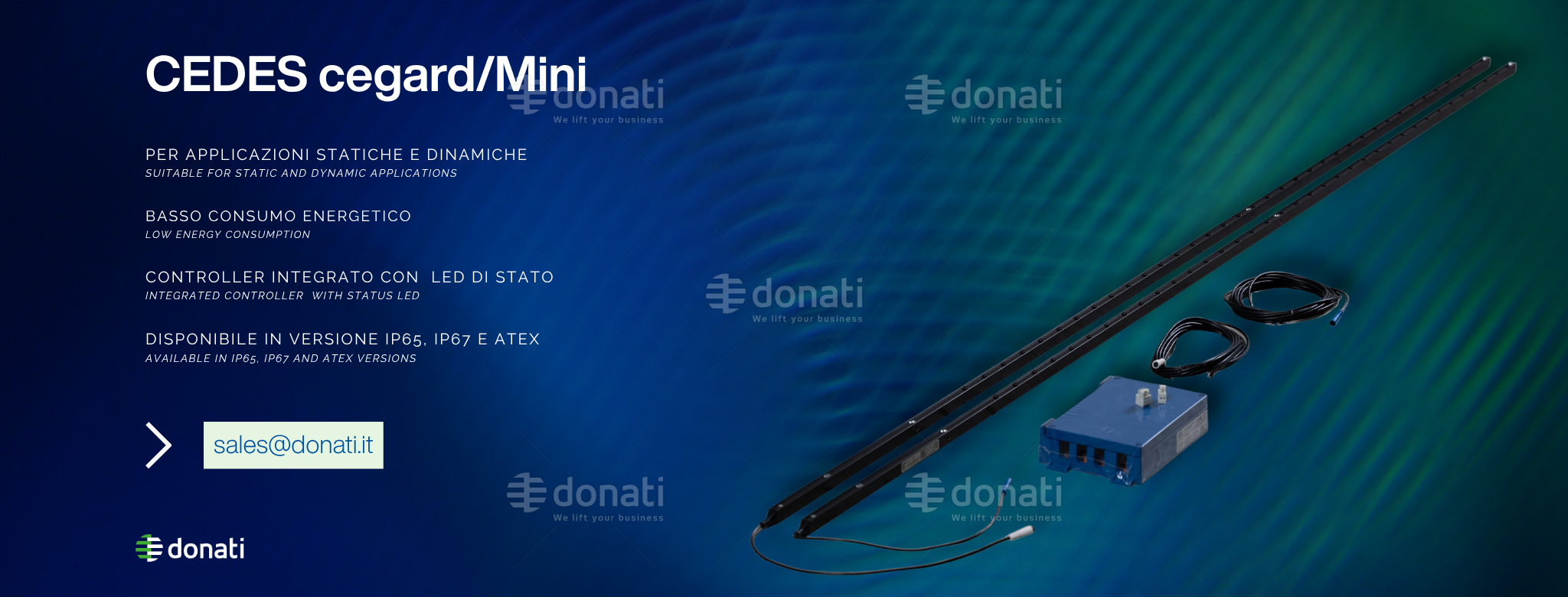 Donati X CEDES cegard/Mini